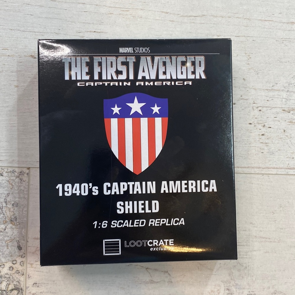 Loot Crate Exclusive Marvel The First Avenger Captain America Shield Replica